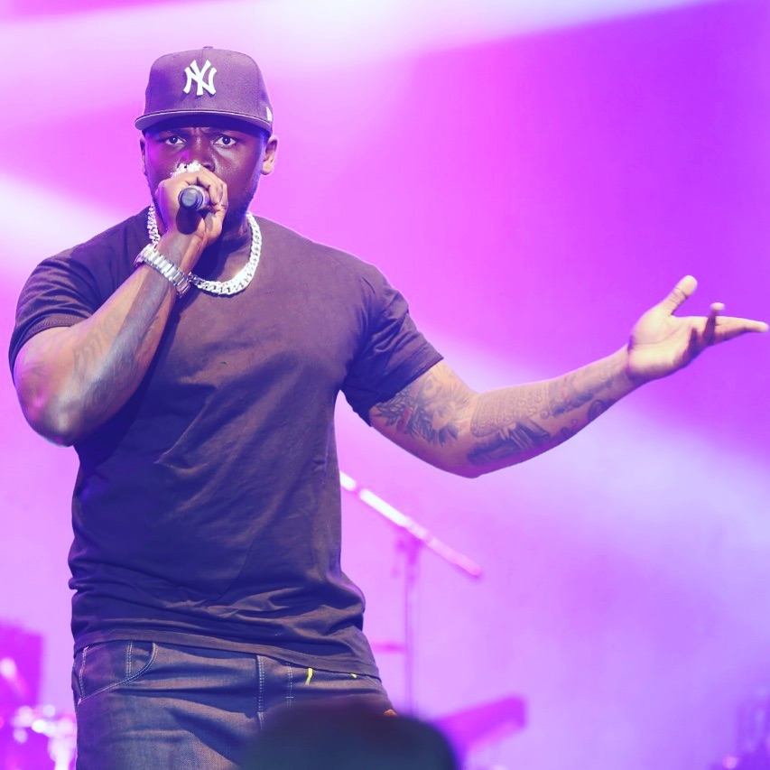Khaligraph Jones performing on stage. photo credit: Instagram/khaligraph_jones