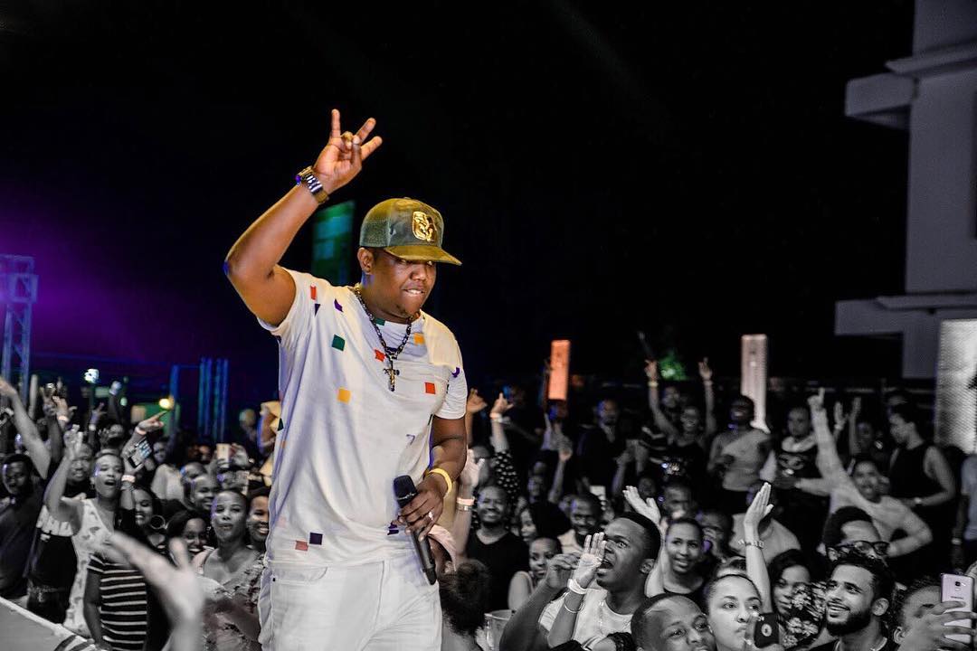 AY performing live on stage. photo credit: Instagram/aytanzania