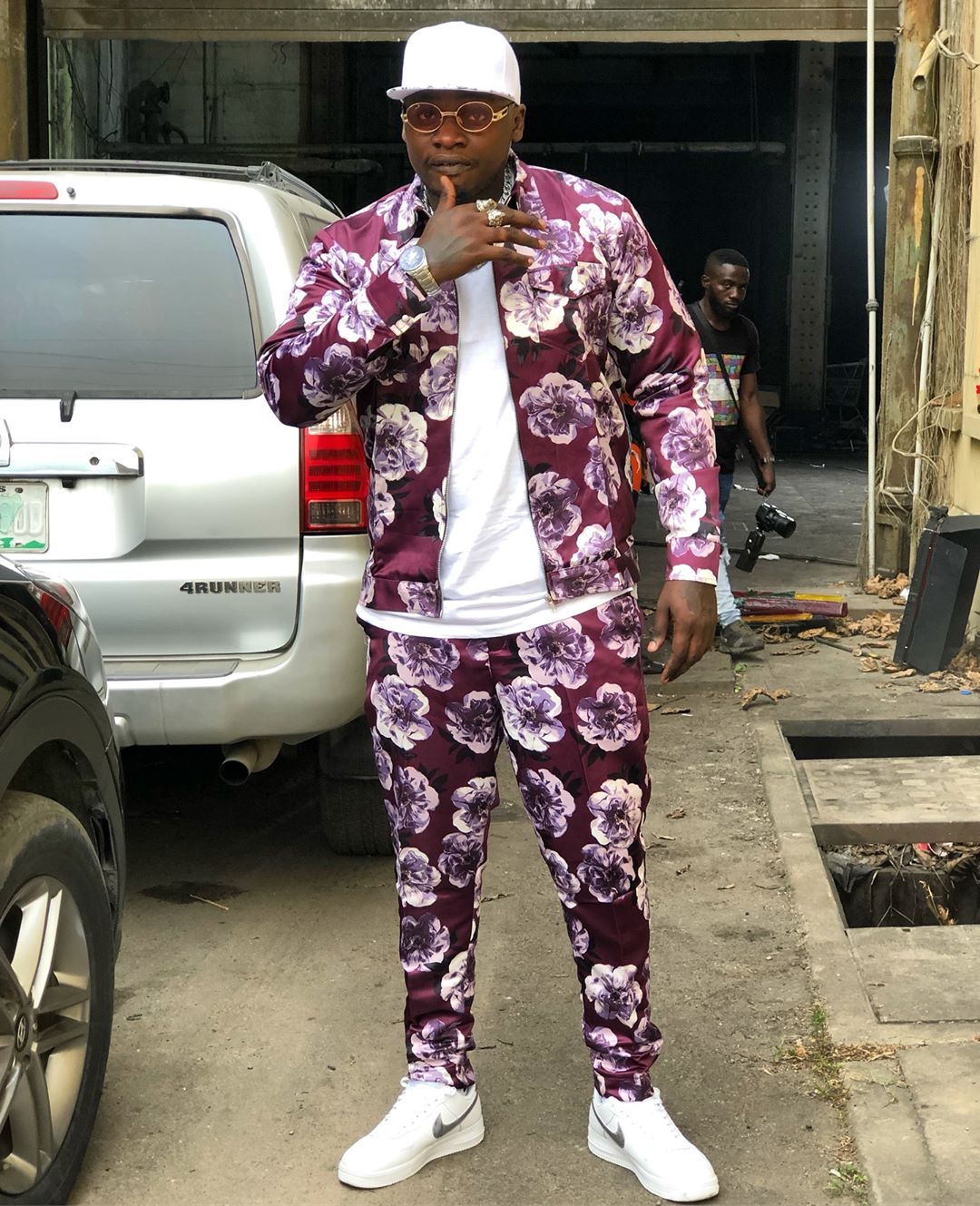 Khaligraph Jones said, "we need to embrace our own. And, I have been pushing for this campaign of course it brought about a lot of mixed reactions and it's a whole debate but am the OG and I always try to stand for what is right". photo credit: Instagram/khaligraph_jones