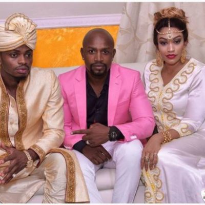 Otile Brown flaunts his expensive white Mercedes Benz car