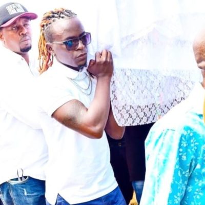 Nyashinski steps out with super expensive Dolce & Gabbana high-top sneakers