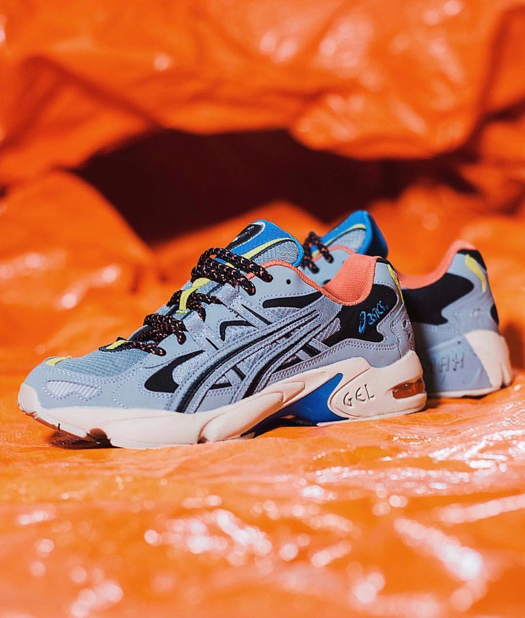 Gel-Kayano 5 OG Stone-Grey. photo credit: Instagram/mrcashtime