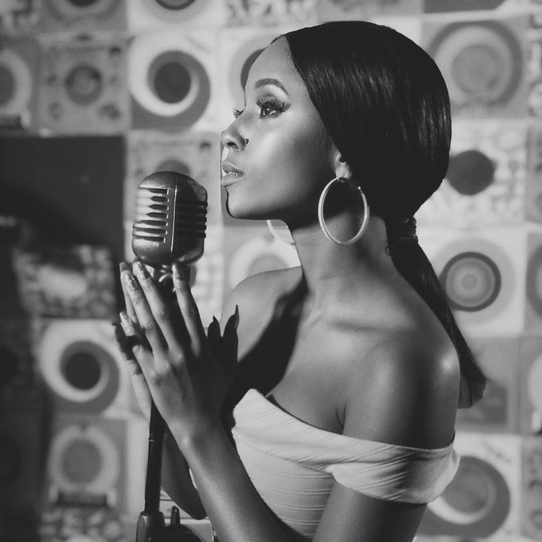 Vanessa Mdee's recent hit record 'That's For Me' is her first ever Gqom project with Gqom renowned artistes, Distruction Boyz and DJ Tira. photo credit: Instagram/vanessamdee