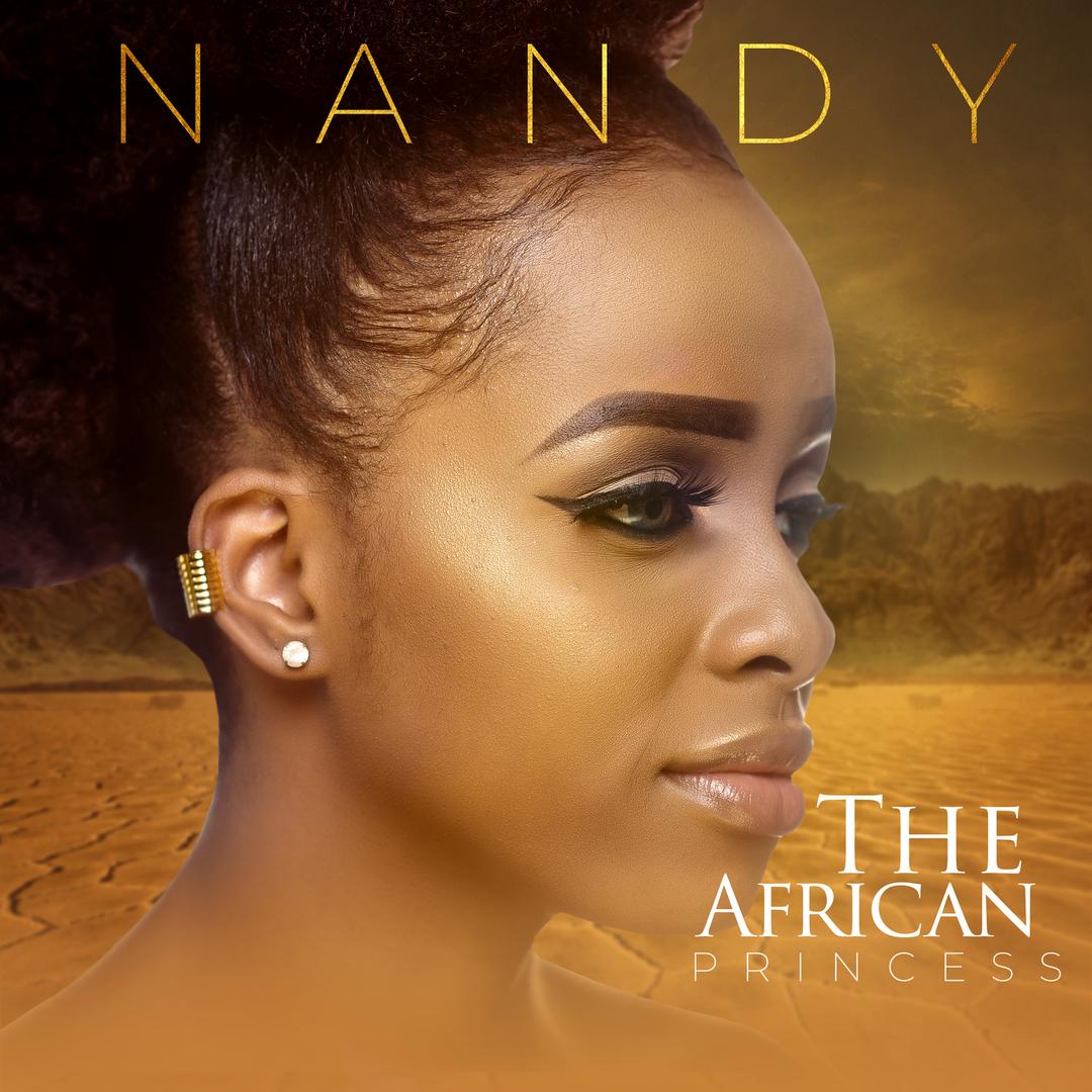 official album cover art for Nandy's debut album, 'The African Princess'. photo credit: Instagram/officialnandy