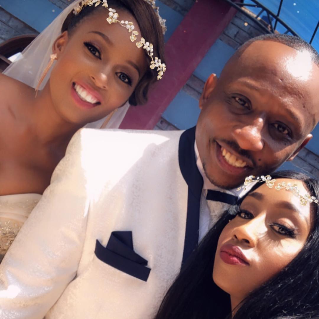 Rapper Bamboo gets married to his Ugandan sweetheart Erica