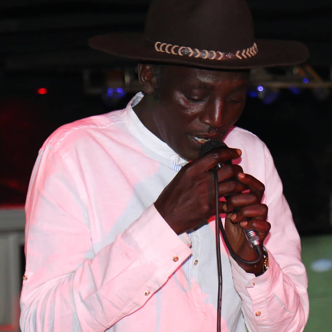 John De'Mathew performing at a Mugithi show