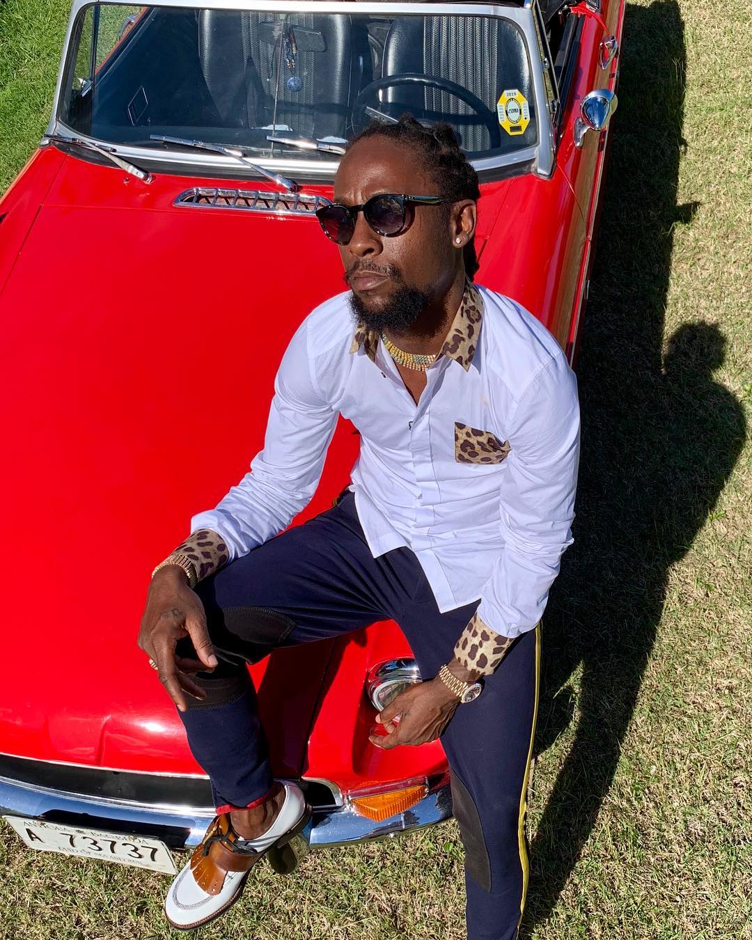 Jah Cure will also be given a tour in Kayole by comedian, Kartello once he is in the country. photo credit: Instagram/therealjahcure