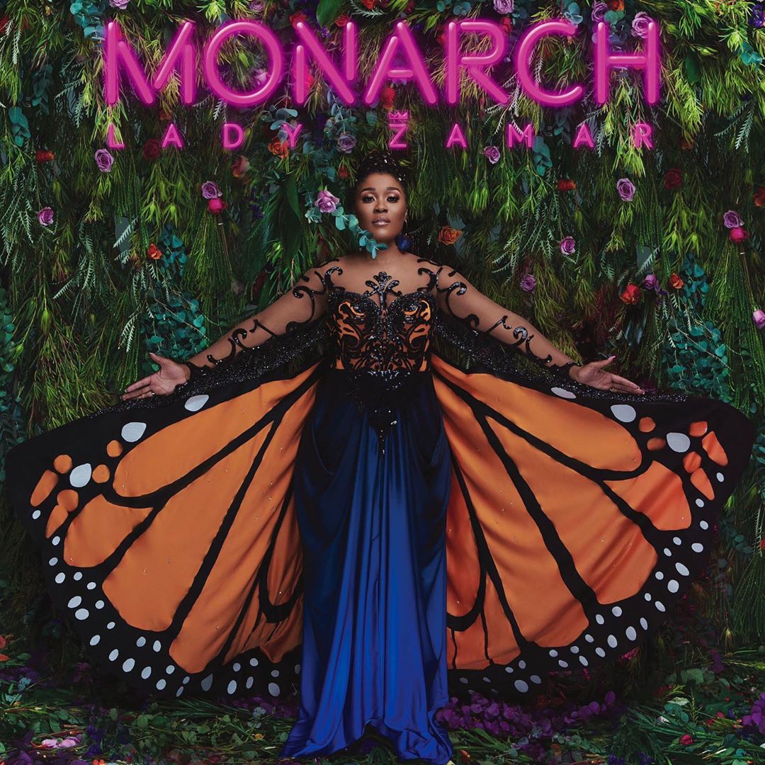 Lady Zamar's official cover art for Monarch. photo credit: Instagram/lady_zamar