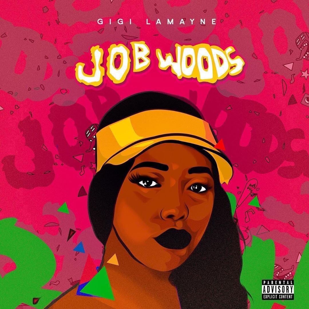 official EP cover for Gigi Lamayne's latest project 'Job Woods'. photo credit: Instagram/gigi_lamayne