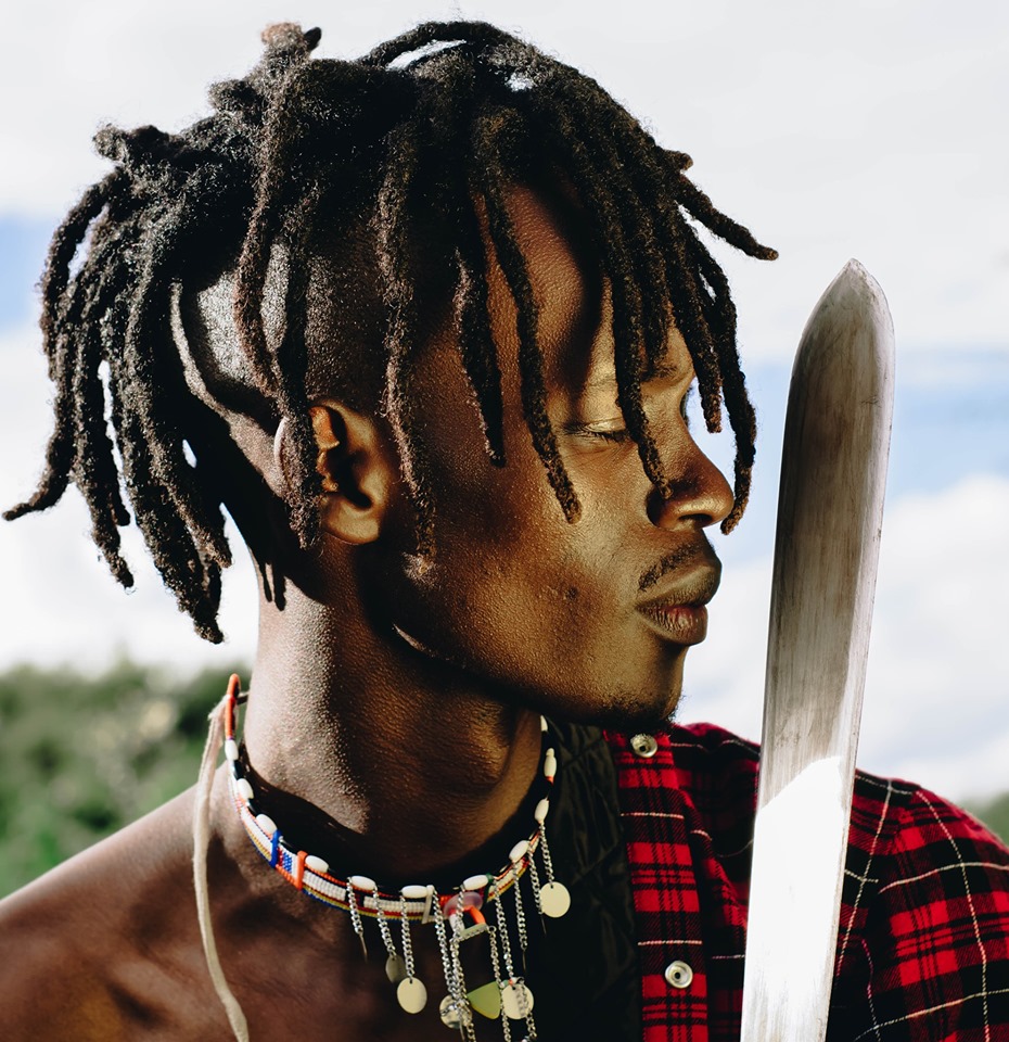 Earl Maasai released a record which he is selling for as low as 100 Shillings(1 USD) or any other amount you are comfortable buying with all the proceeds going to help pay for his niece's open heart surgery in India. photo credit: Facebook/Earl Maasai