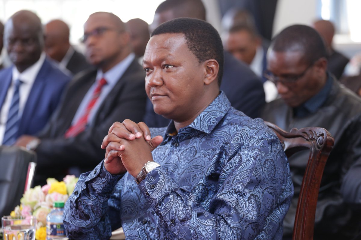 Dr Alfred is too rich to steal from public funds. photo credit: Twitter/DrAlfredMutua