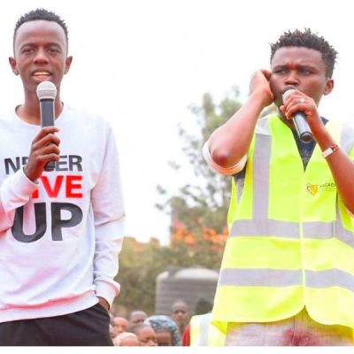 DJ Kriss Darlin hits the campaign trail after kneeling before Raila Odinga (Photos)