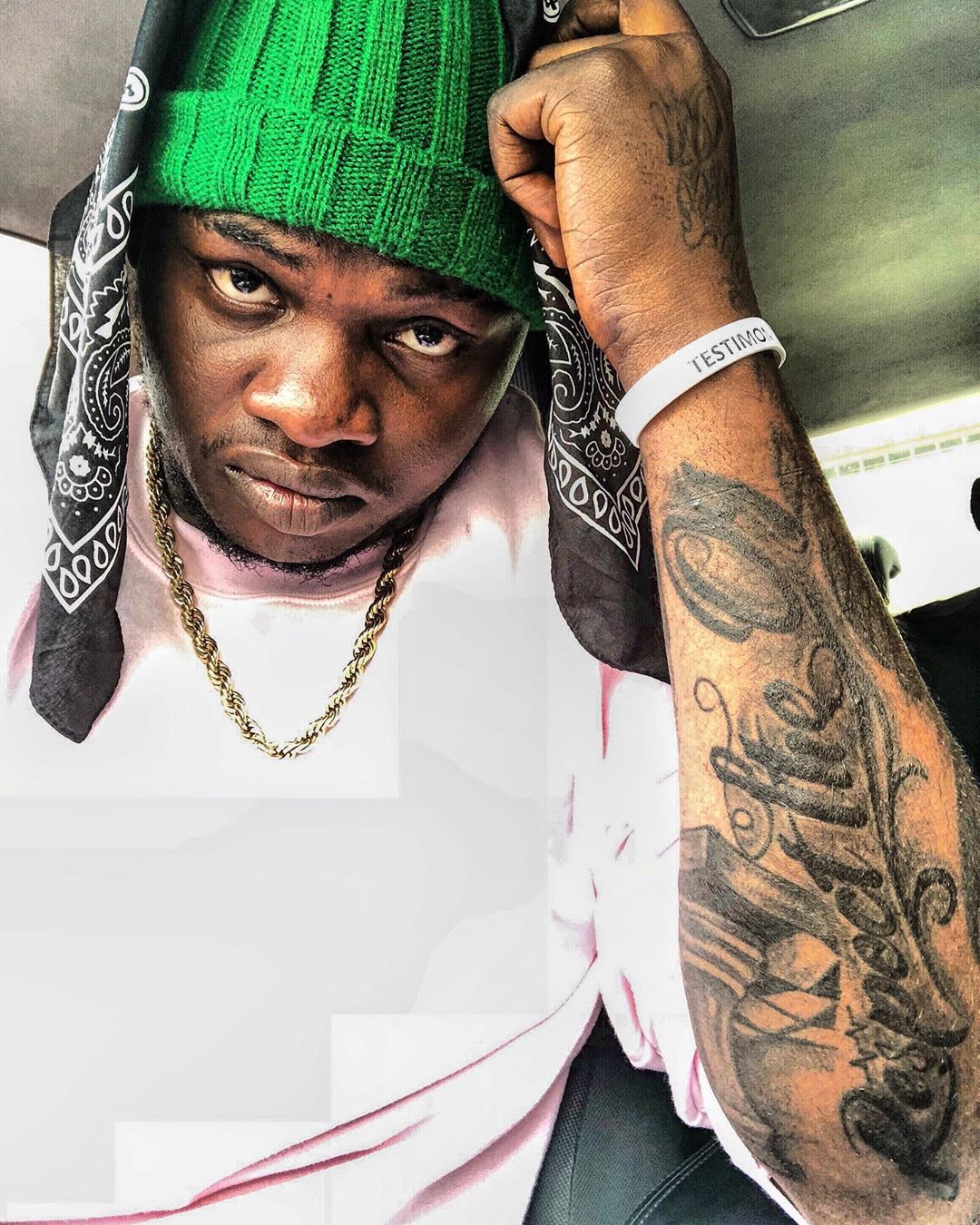 Khaligraph Jones is nominated for the Afrimma award in the second time in a row in the category of 'Best Rap Act' alongside other established African rappers. photo credit: Instagram/khaligraph_jones