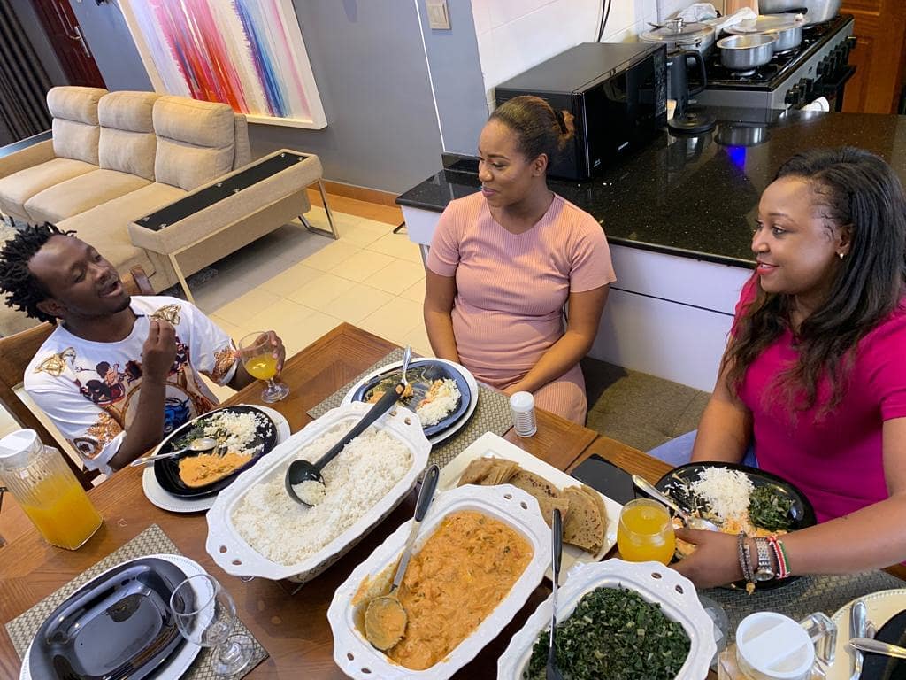 Bahati, Diana Marua and Betty Kyallo