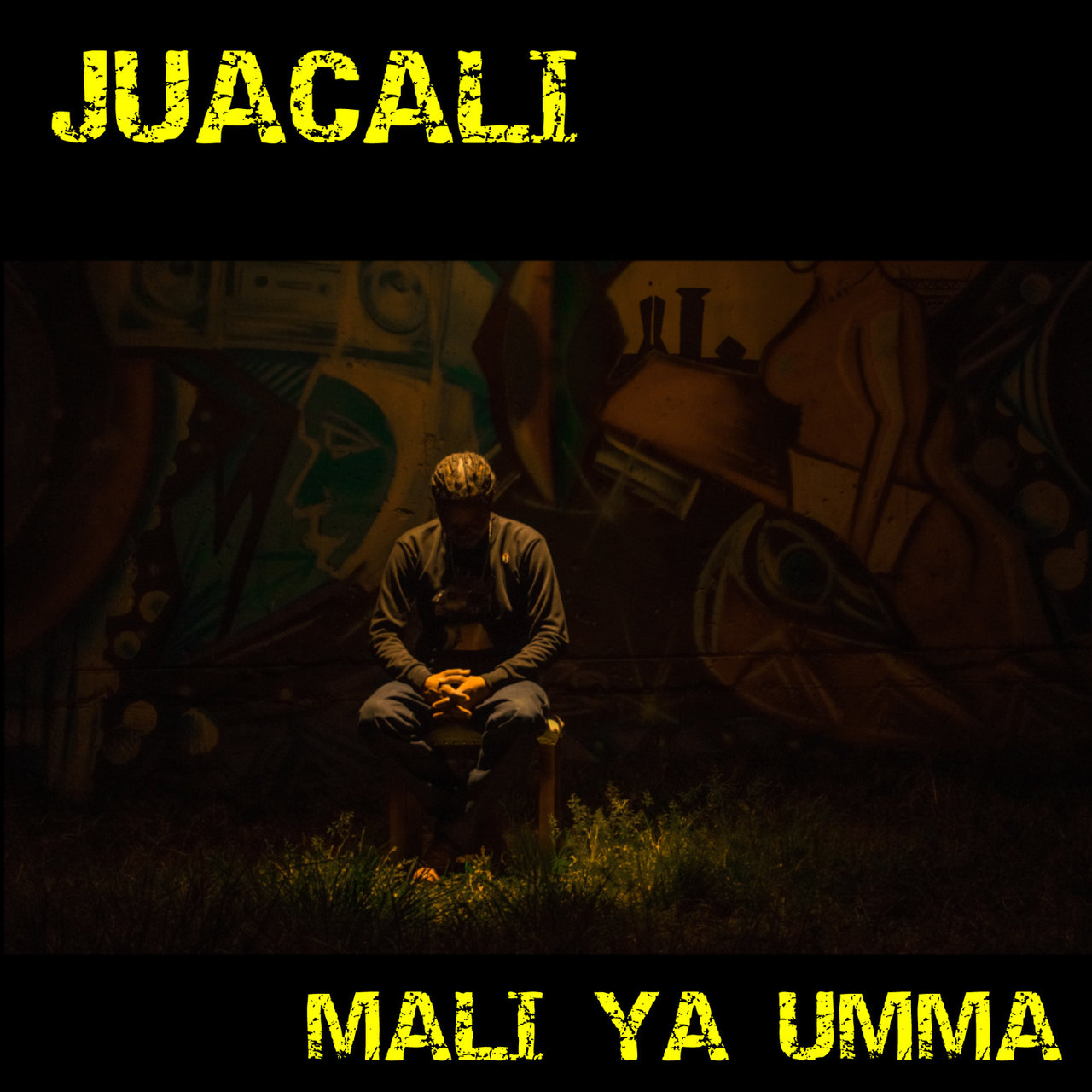official cover art photo for Jua Cali's fourth studio album 'Mali ya Umma'. photo credit: Instagram/juacaligenge