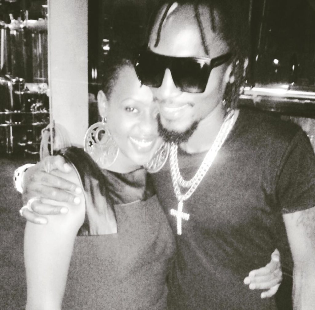 File photo of Mowzey Radio and Lilian Mbabazi enjoying each other's company before he passed on. photo credit: Facebook