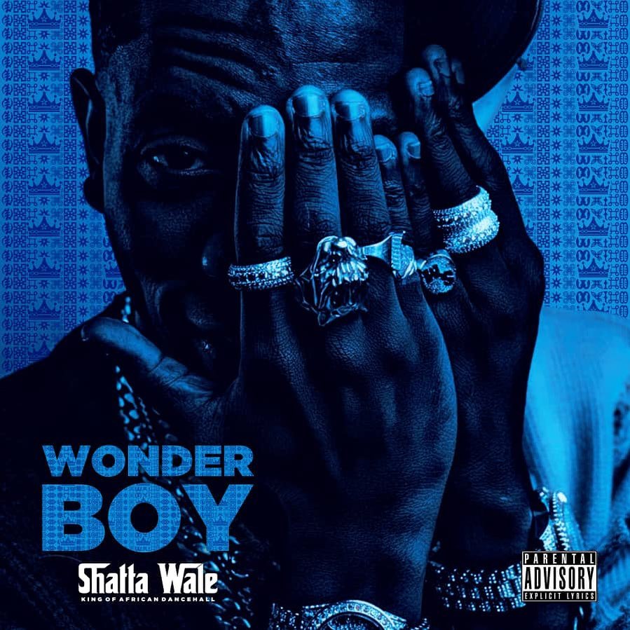 official album cover for Shatta Wale latest album 'Wonder Boy' officially released today. photo credit: Instagram/shattawalenima