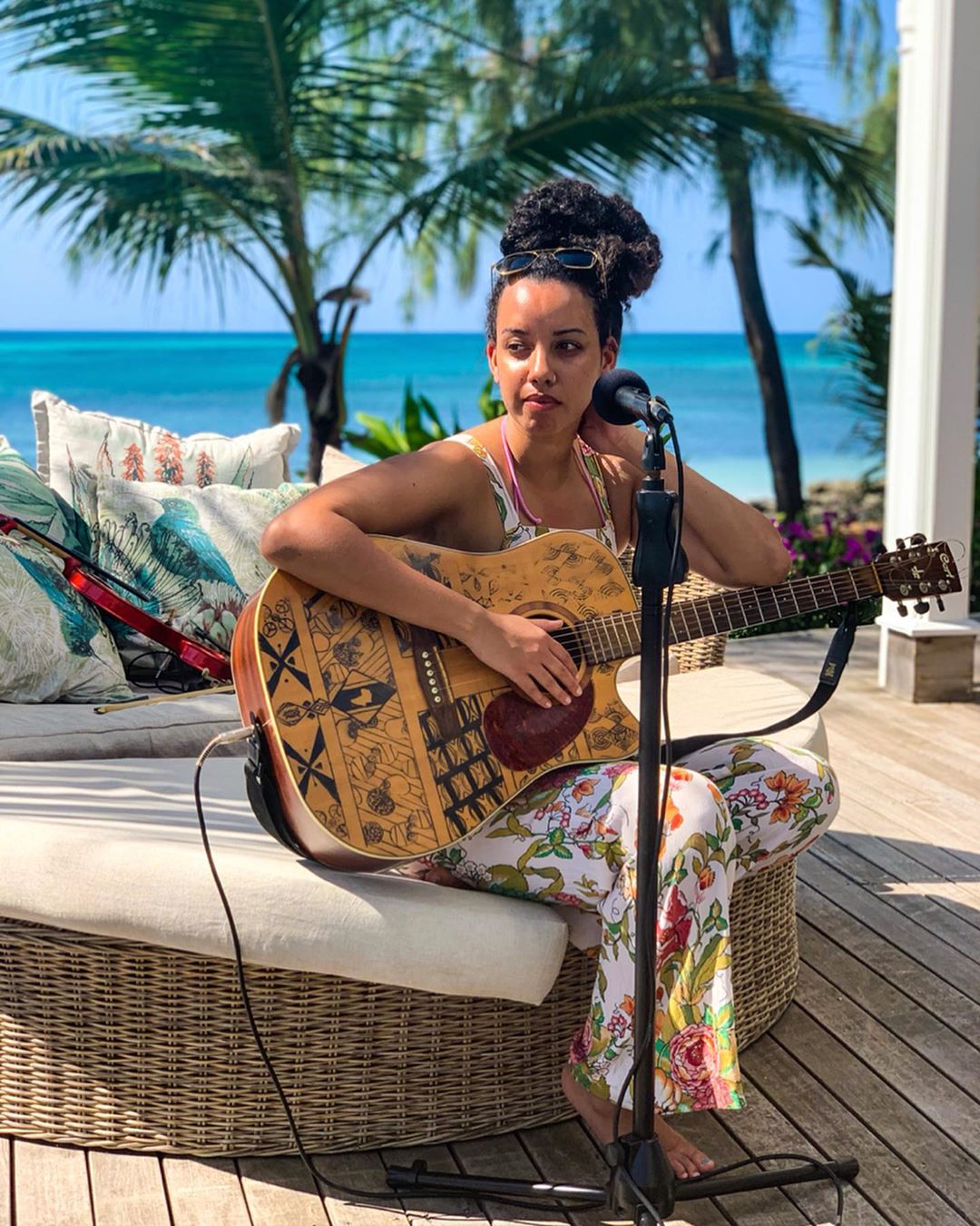 Wanja Wahoro graces 'Brighter' with her heavenly vocals that was inspired by Lupita Nyongo's children's book 'Sulwe'. photo credit: Instagram/wanjawahoro