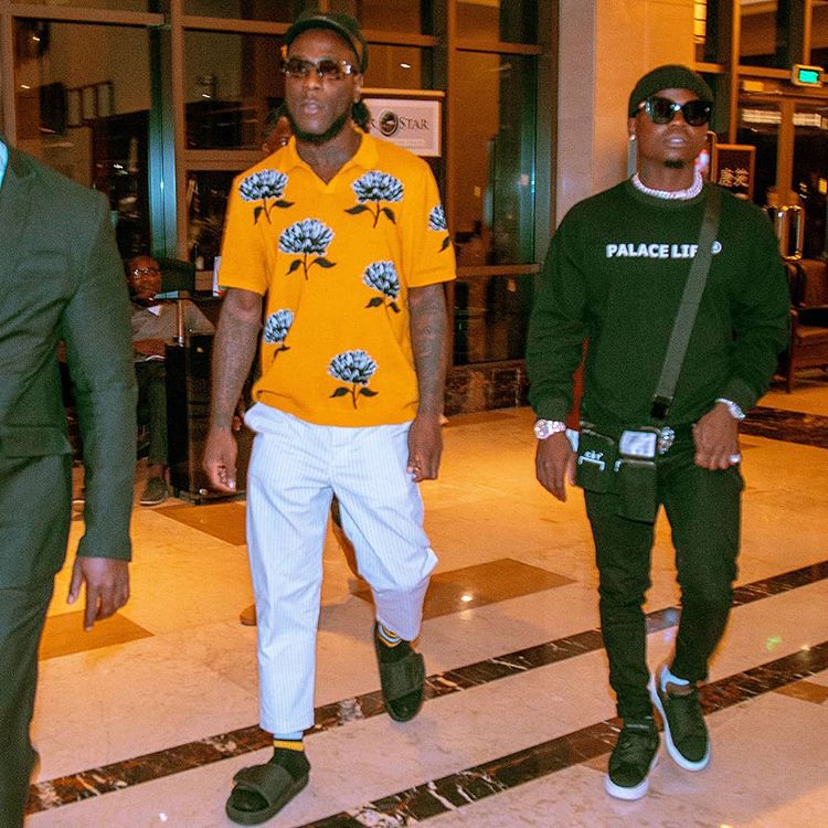 Harmonize and Burna Boy