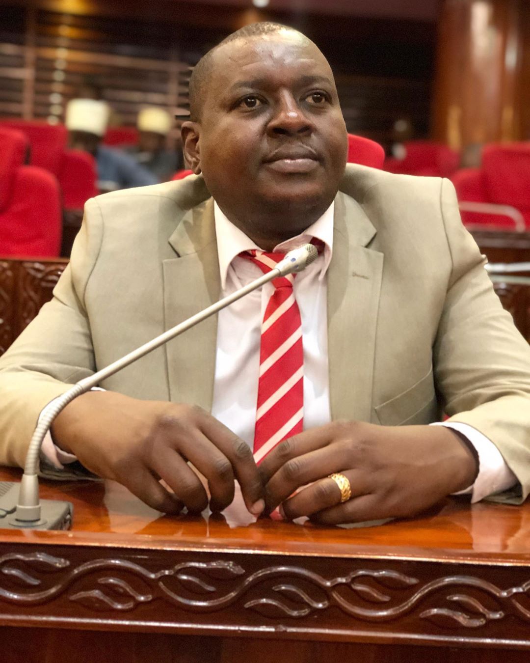Professor Jay in parliament