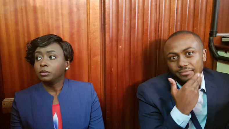 Jacque Maribe and Joseph Irungu who are the key suspects in Monica Kimani's murder.