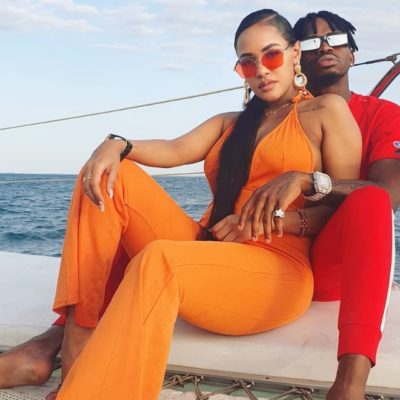 Magix Enga’s girlfriend tattoos his name on her skin