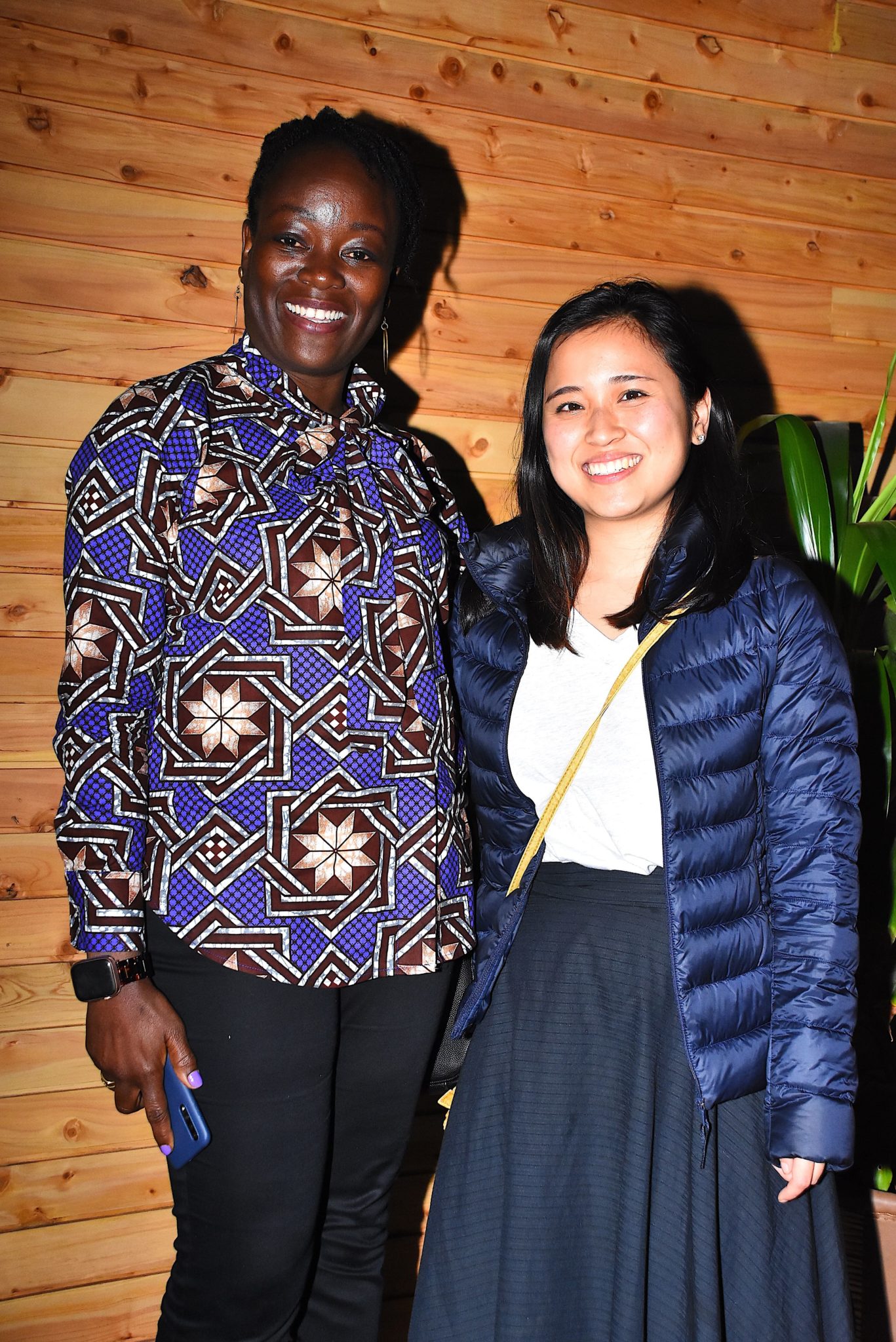 (L-R) Grace Miheso and Ann Yang during the fourth edition of Ciroc Life at Blue Door.