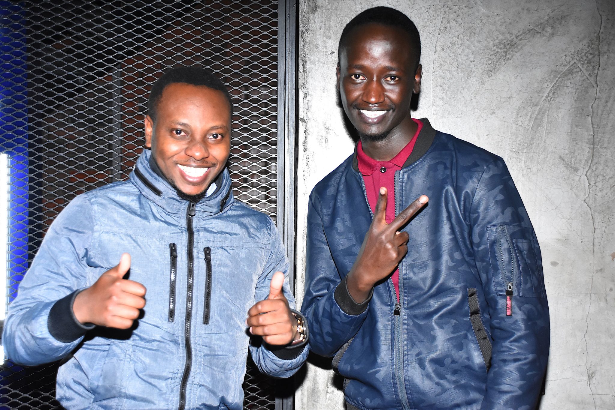 (L-R) Patrick Mumu and Bryan Bett during the fourth edition of Ciroc Life at Blue Door.