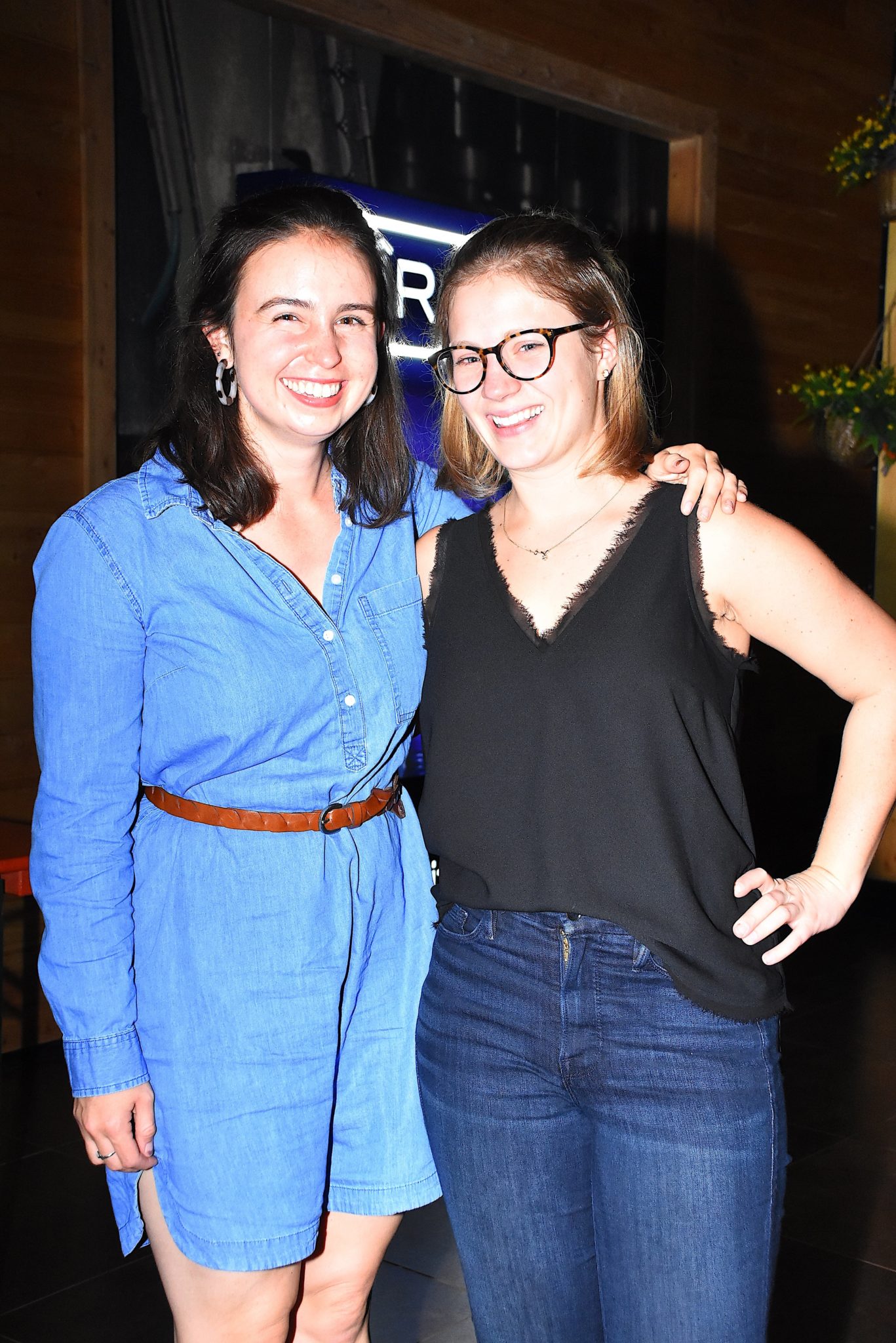 (L-R) Sarah Carson and Diana Fernhoit during the fourth edition of Ciroc Life at Blue Door.