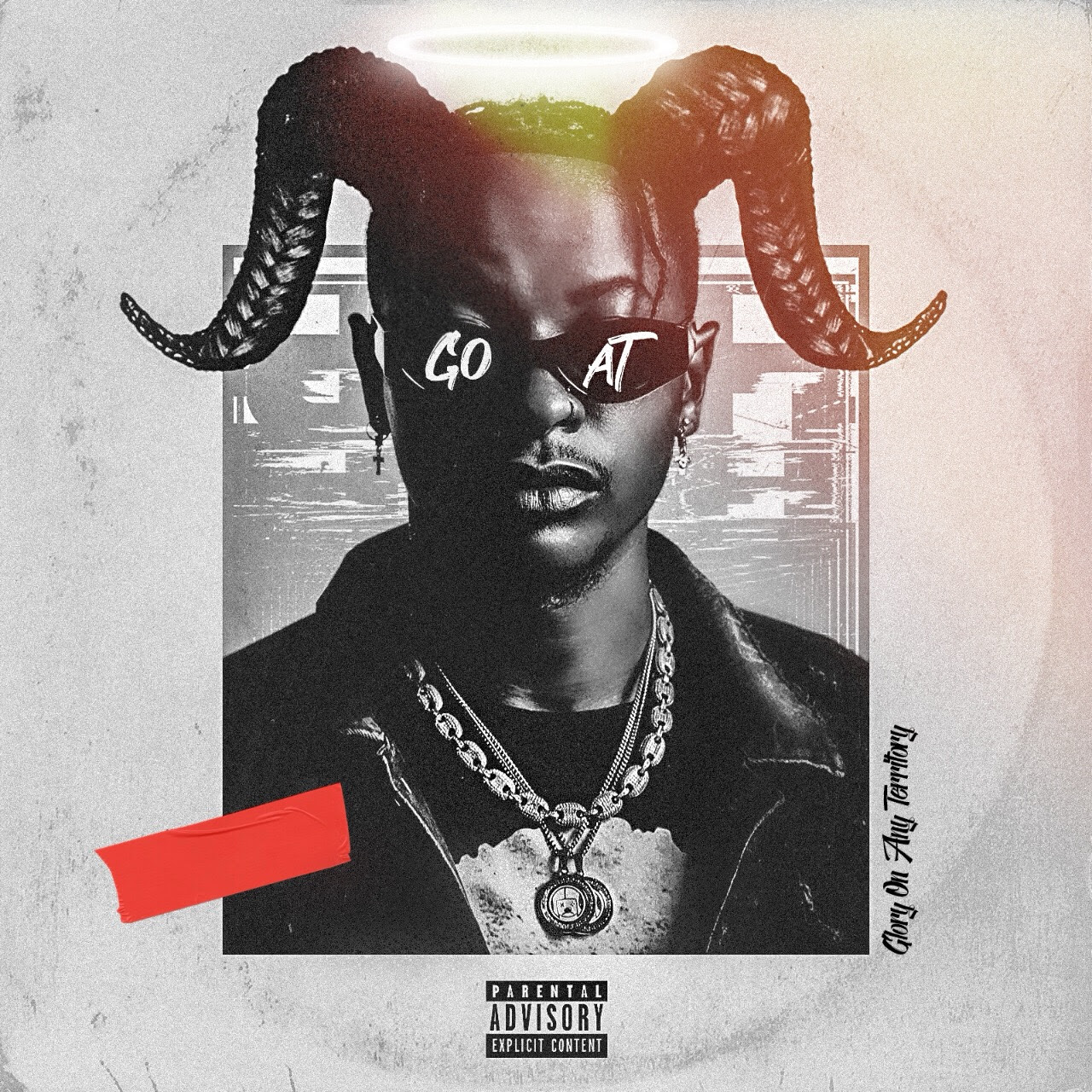 official front cover art for Priddy Ugly’s latest surprise project as designed by @wtfis8thave. ‘G.O.A.T’ is a surprise project that we didn’t know that we were waiting on. Source: @priddy_ugly
