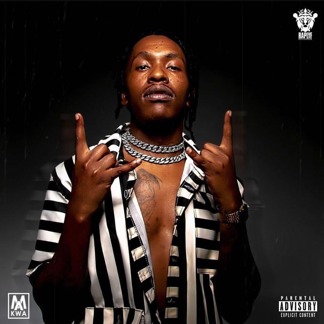 The official front cover art for Makwa's 'uMshubhelo' EP. Photo credit: Instagram/only1makwa
