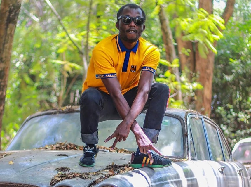 Domani Munga rocking Adidas kicks