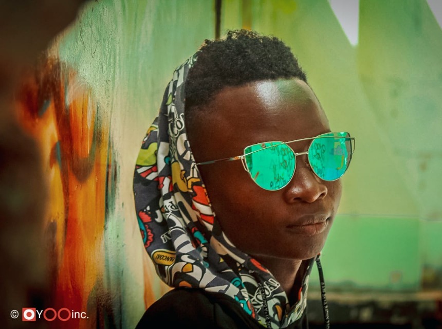 Gabiro Mtu Necessary rocking a hoodie