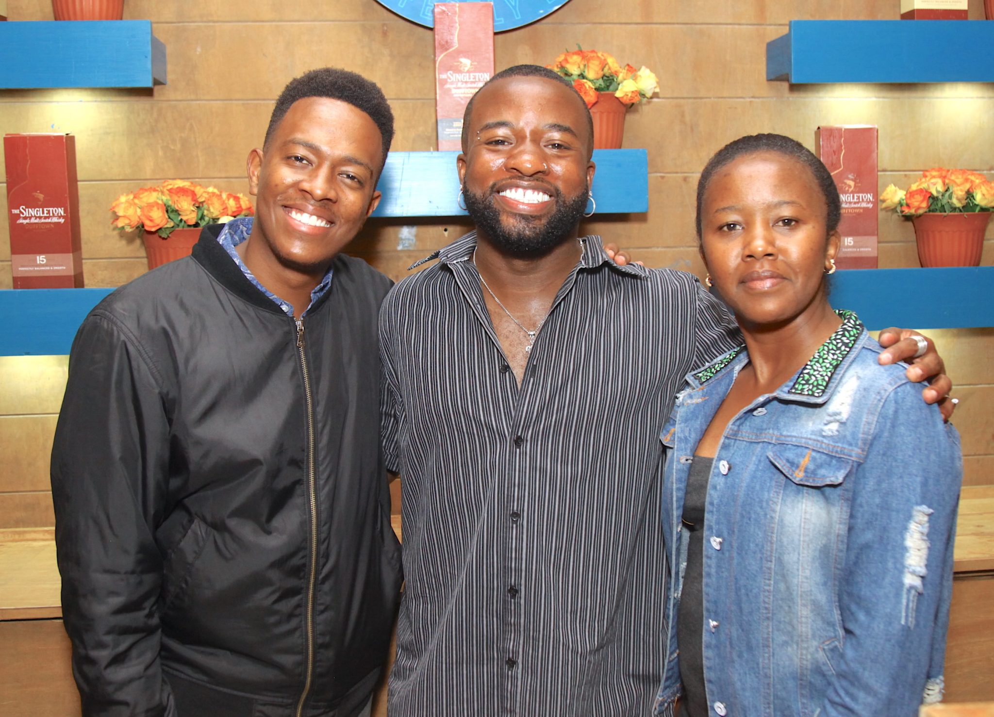 Jeff Wamwaki (Kahama group marketing Manager), Tim Reynolds & Grace Nyokabi (Eabl Account Manager)-min