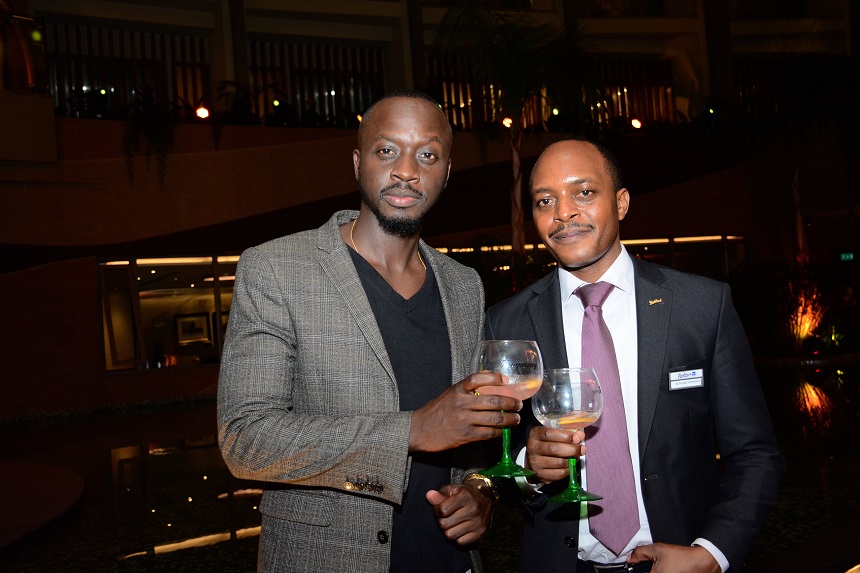 L-R, Anthony Owich (Reserve Manager EABL), Edward Momanyi F&B Manager Radisson)