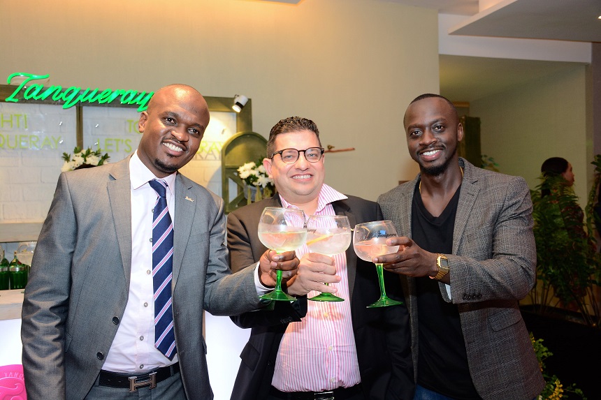 L-R, Randy Ngala (Marketing Manager - Radisson Blu Aboretum), Vijay Kantaria (Business Development - Prime Bank), Anthony Owich (Reserve Manager EABL)