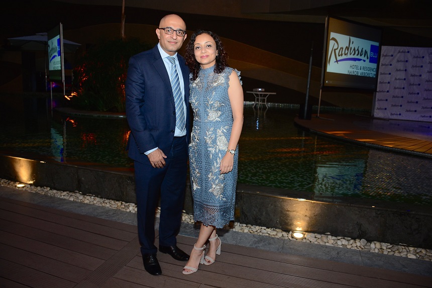 L-R, Sachin Bakiania, Vandana Bakiania 