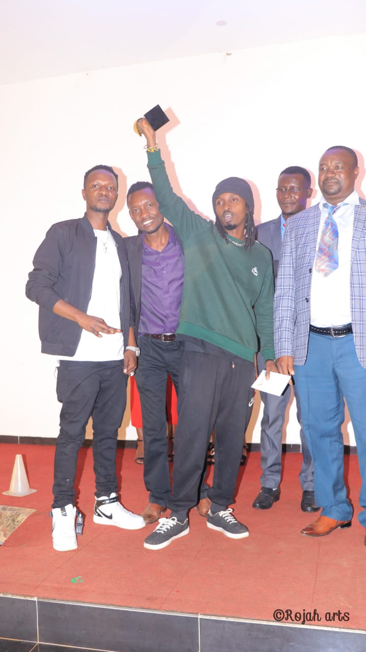 Smallz Lethal at the Gusii Creative Awards show that was held this past Tuesday at Karmel Park, Kisii. Photo credit: Instagram/smallzlethal