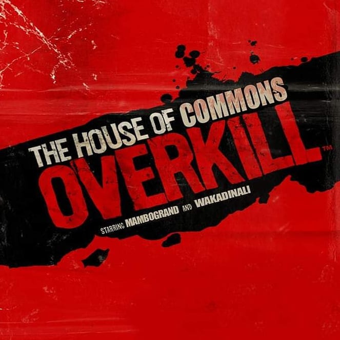 Official cover art photo for Mambogrand, Wakadinali(Sewer Sydaa and Domani Munga) record together 'Overkill'. Photo credit: Instagram/mambogrand