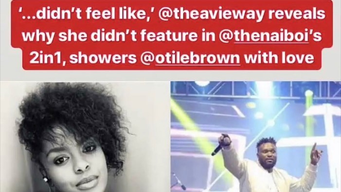 Reason why Naiboi doesn't want to work with Avril, ever