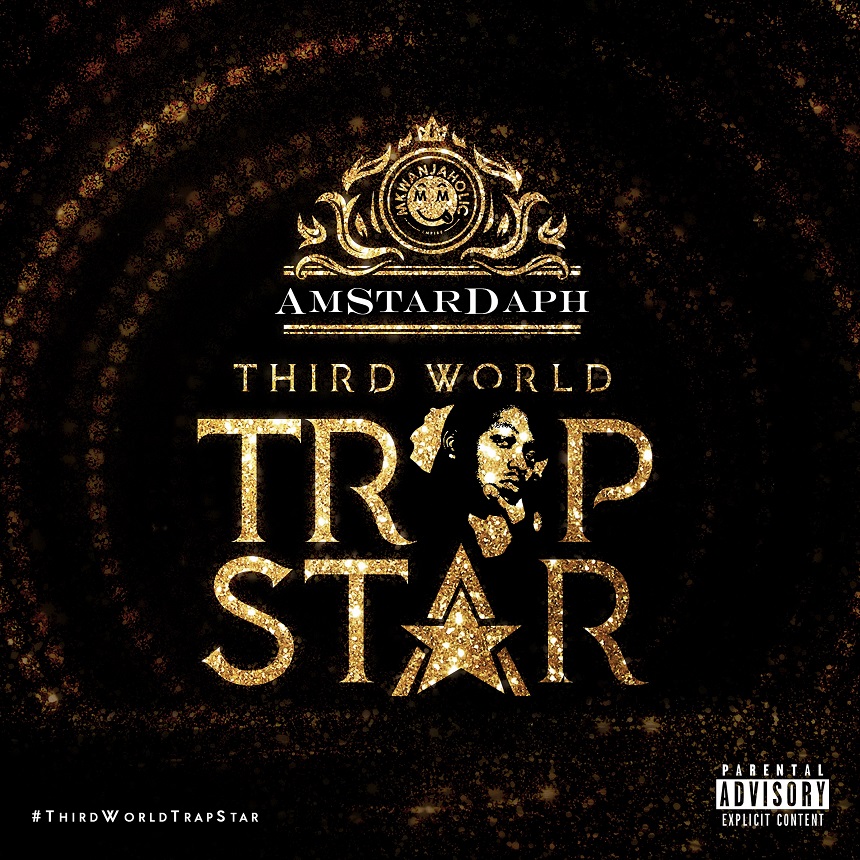 The official front cover art photo for AmStarDaph's 'Third World Trapstar' which was released mid last year. Photo credit: Instagra/amstardaph