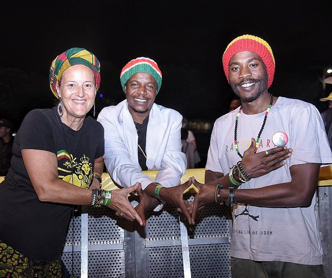 Fans at Buju Banton's concert in K.I.C.C. Photo credit: NRG Radio