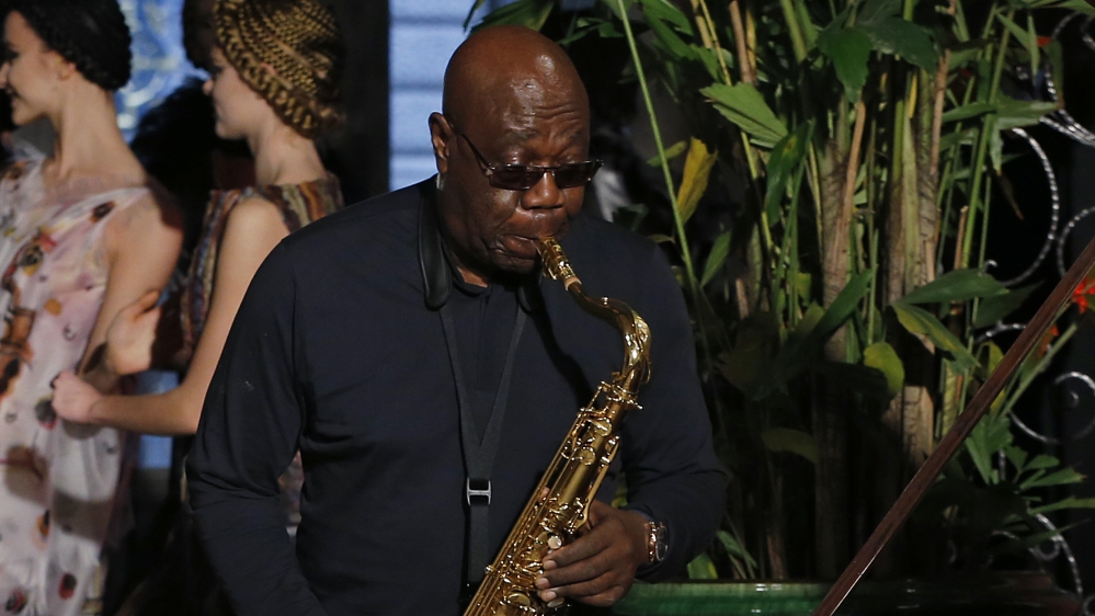 The 86-year-old, Grammy Award-winning Cameroonian, Manu Dibango is best known for his hit single 'Soul Makossa' that's timeless to this day. Photo credit: Thierry Chesnot/Getty Images