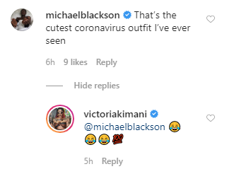 VIctoria KImani michael blackson