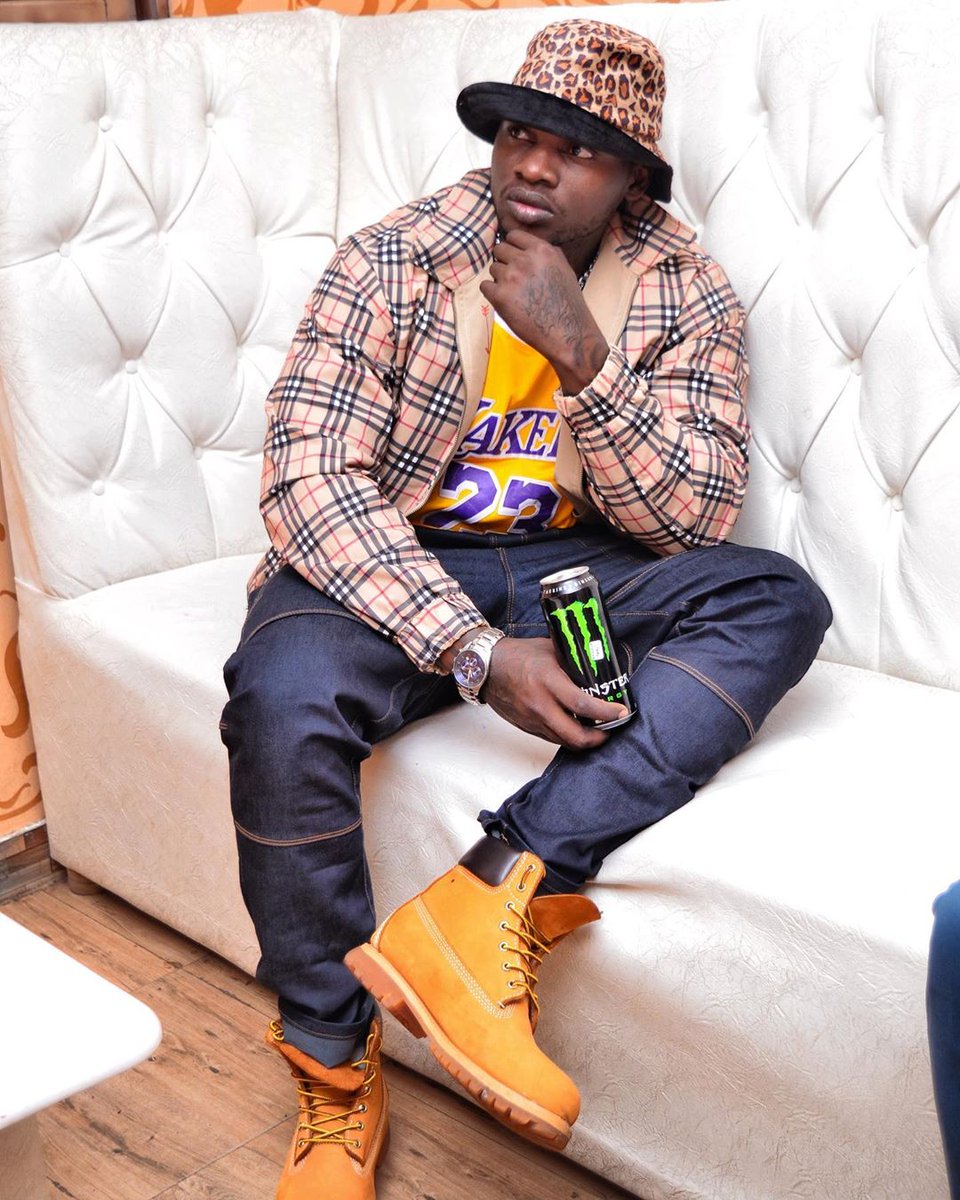 Not so long ago, Khaligraph Jones couldn't afford to buy himself a decent meal and/or fresh kicks but now the numerous award-winning rapper can afford anything he wants in life. Photo credit: Instagram/khaligraph_jones