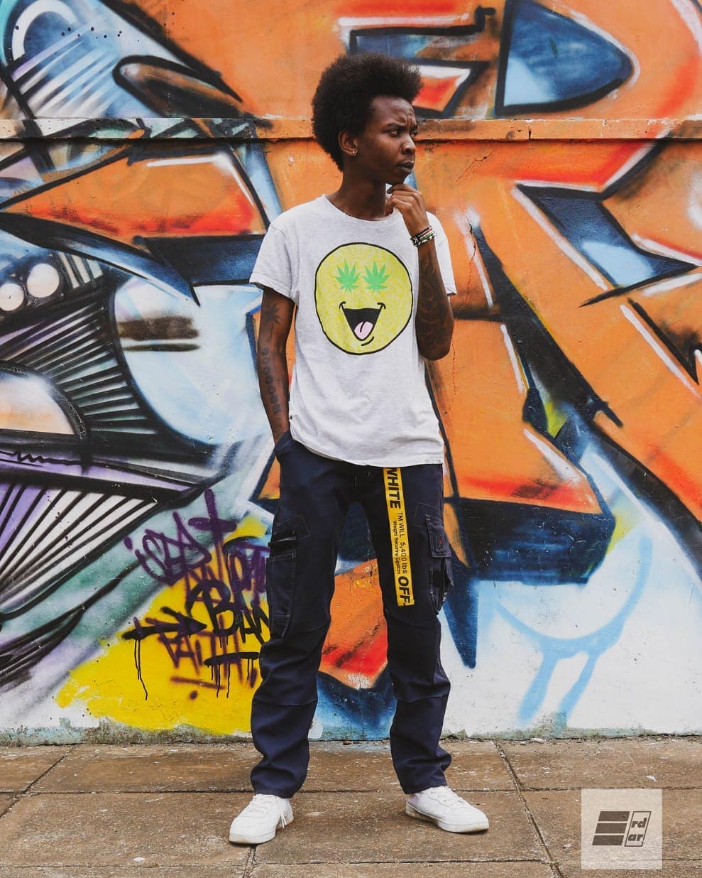 Clay OG Stoner made some bold statements on the 'I'm Offended Refix' inspired by Smallz Lethal's 'I'm Offended' hit record. Photo credit: Instagram/clay_og_stoner