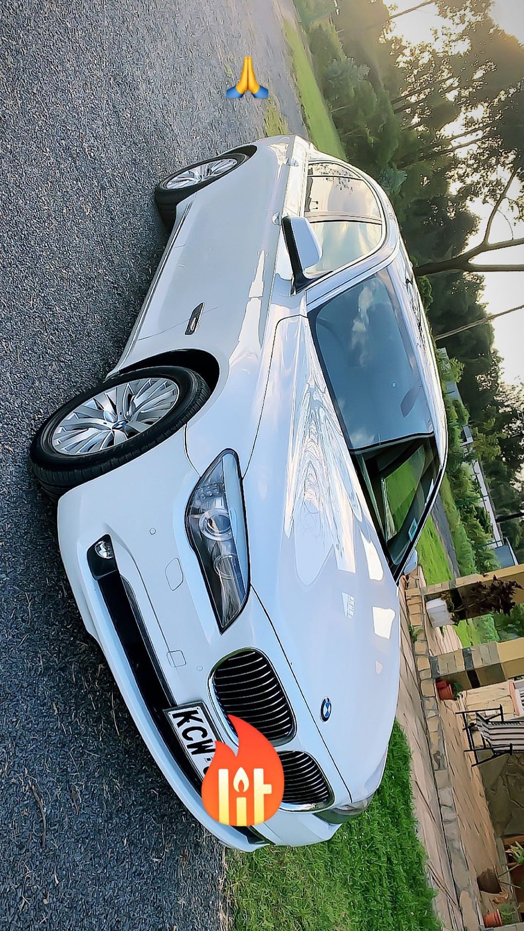 Otile Brown's brand new BMW 7 series car that he bought for himself. Photo credit: Instagram/otilebrown