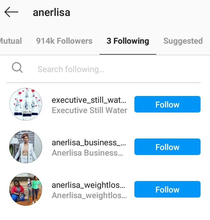 Anerlisa Muigai unfollowed her husband, Ben Pol on Instagram