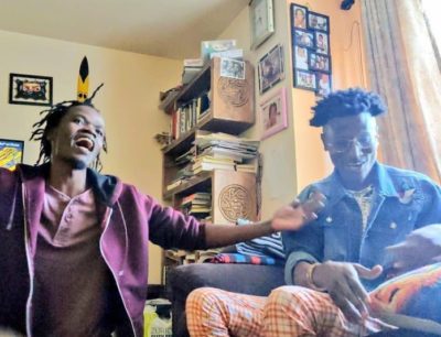 Huddah Monroe wears a crown made out of dollars