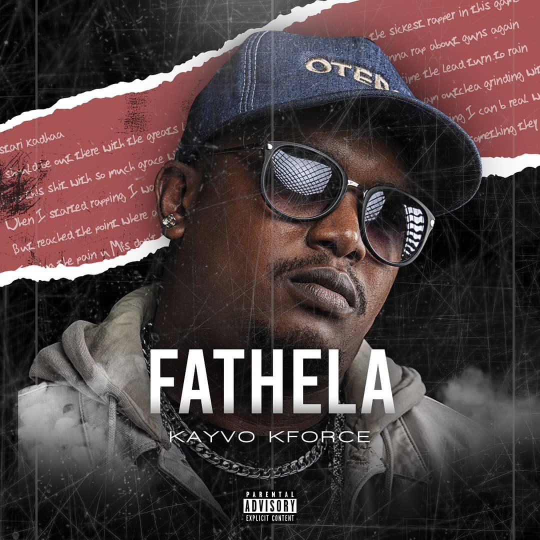 Official cover art for Kayvo Kforce's 'FATHELA'. Photo credit: Instagram/kayvokforce